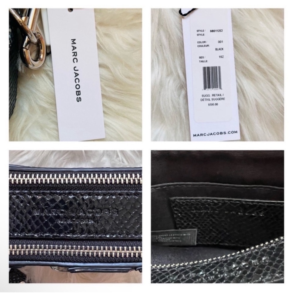New! MARC JACOBS Snapshot Pill Embellished Crossbody Camera Bag Limited Edition - Picture 16 of 16